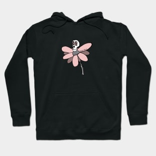 Ghost Pony Skull Flower Hoodie